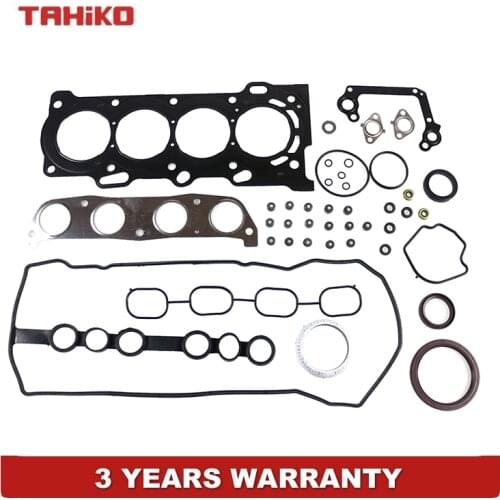 VRS Cylinder Full Head Gasket Set Fit for Toyota Corolla 16V DOHC EFI 1ZZ-FE Engine