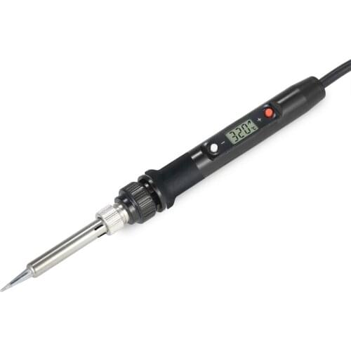 80W Professional LCD Digital Temperature Adjustable Electric Soldering Iron Tool Lead-free Mini Soldering Station