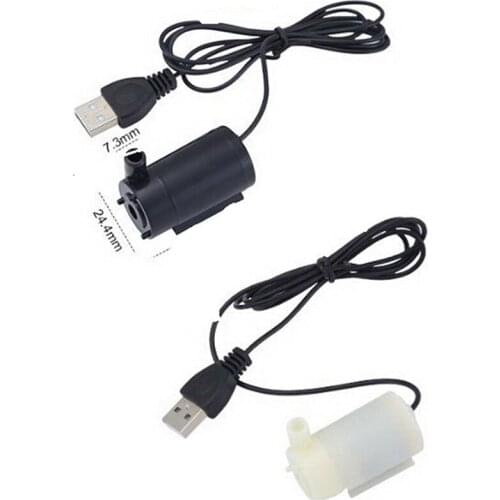 Multi Styles DC5V USB Low Noise Brushless Motor Pump 3L/Min Micro Submersible Water Pump Pipe