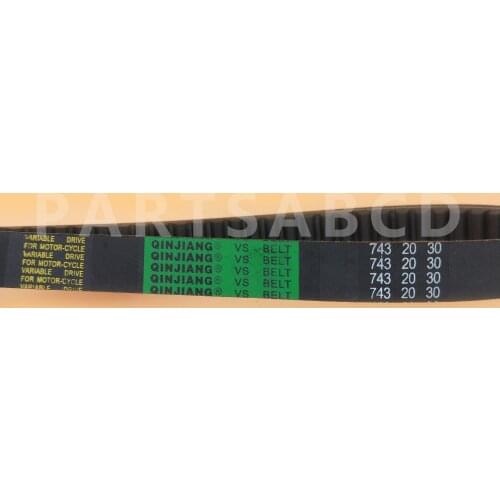 Drive Belt 743 20 30 Scooter Moped 110 125 150cc 743-20-30 For Go Kart GY6 CVT Taotao Roketa ATV Dune Buggy
