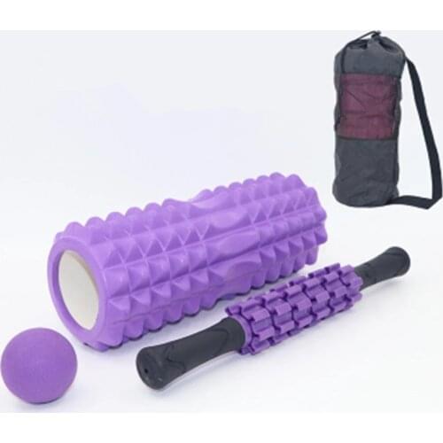 Yoga Column Fitness Equipment Pilates Foam Roller Massager Blocks Train Home Sports Tools Gym Exercise Accessories Massage Block