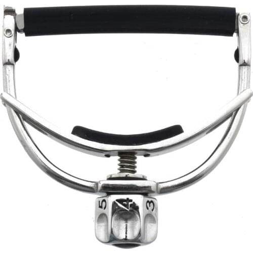 SHUBB FINE TUNE GUITAR CAPO, U-SHAPED, SCREW OPERATED, F1 F3 F5