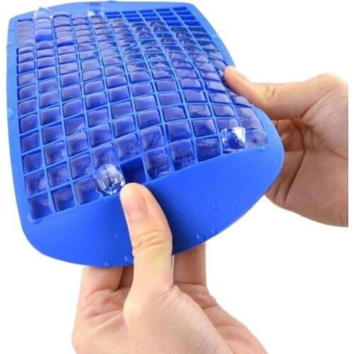 160 Grid Silicone Ice Cube Small Ice Cube Mold Ice Maker Food Silicone Ice Box DIY Creative Ice Cube Trays Kitchen Accessories