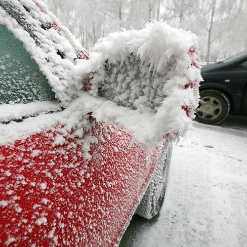 High Quality 2Pcs Frost Guard Snow Ice Winter Waterproof Cover Black Auto Car Rear View Side Mirror