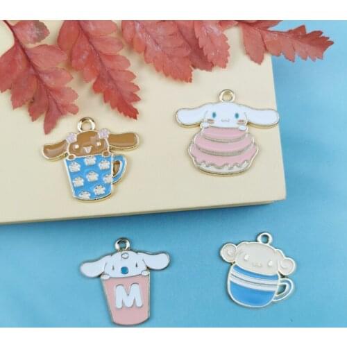 10pcs/pack Rainbow Daisy Flower Enamel Charms Jewelry Earring Bracelets DIY Pendant Jewelry Making Golden Base 18*25mm