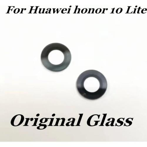 100pcs Original For Huawei Honor 10 Lite Camera Glass Lens Back Rear Camera Glass Lens with Glue Replacement Repair Spare Parts