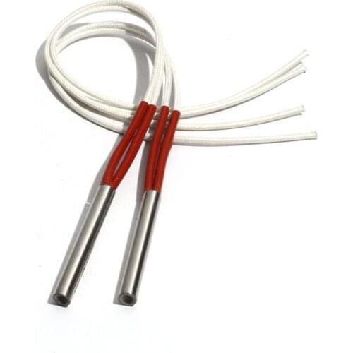 5PCS 8.5mm Diameter 140~160mm Length Cartridge Heaters 370W/380W/400W/410W/420W Single-End Heating Tube 304SUS Resistance Part