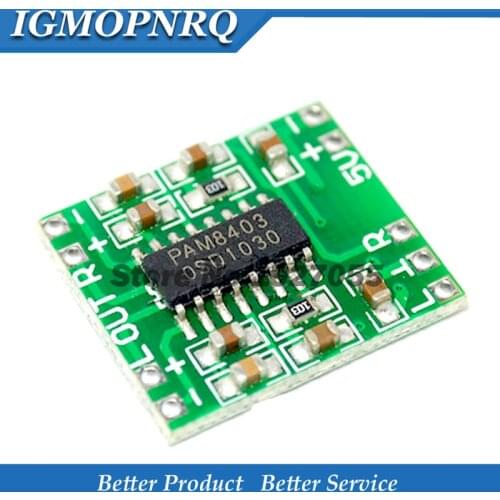 5pcs/lot PAM8403 Small 3W * 2 stereo filterless Class-D audio amplifiers new