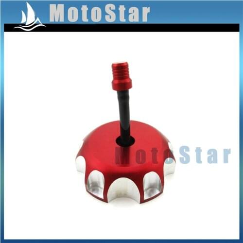 Gas Petrol Fuel Tank Cap Cover Aluminum For DRZ 50/70 125 125L 400E 400 RMZ250 LT-R 450 Dirt Motorcycle Bike