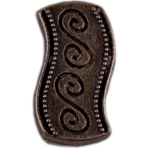 50Pcs/Lot Geometry Zinc Alloy Shape Beads Antique Silver Bronze DIY Alloy Beads Making Necklace Bracelet Jewelry Accessories