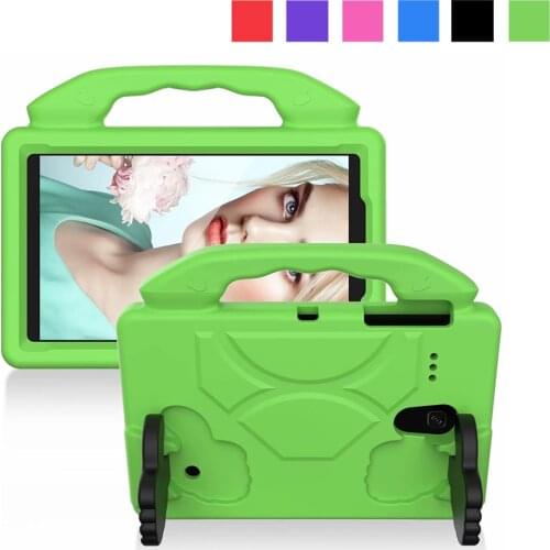 For Samsung Galaxy Tab A 8.0 T380 T385 T387 Case Kids Tablet shock proof EVA Hand-held Stand Cover for Samsung tab E T377 T330
