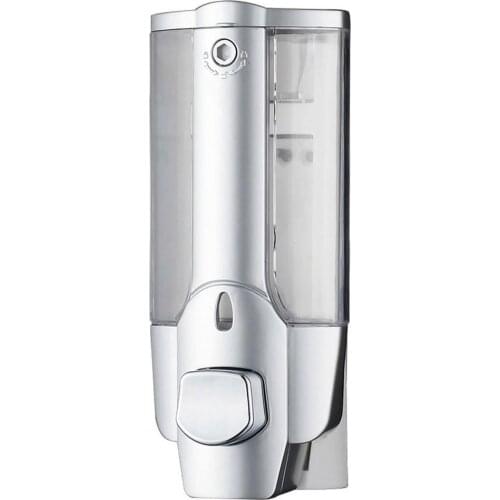 Liquid Soap Dispenser Single Head Wall Mount Shower Bath Washing Lotion Soap Shampoo Dispensers For Kitchen Bathroom