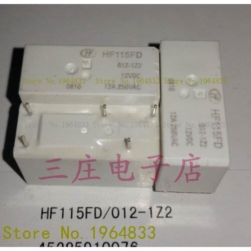HF115FD 012-1Z2 115F-1C-5P-12V- 5 12A