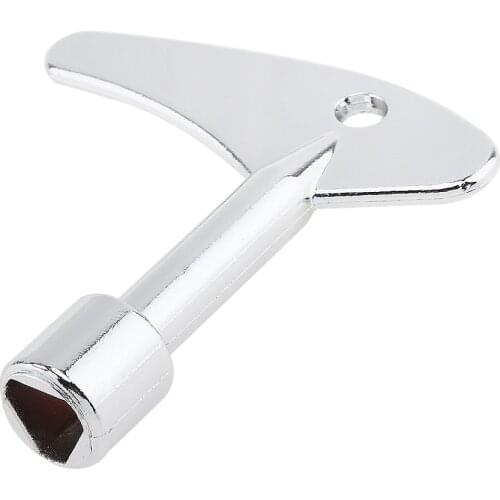 Multi function Key Wrench Inside Triangle Wrench for Electric Control Cabinet Train Elevator Water Plumber Wrench