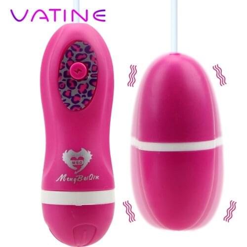 VATINE Powerful Vibrating Egg Bullet Vibrator G-Spot Massager Clitoris Stimulator Masturbation Sex Toys for Woman Adult Product