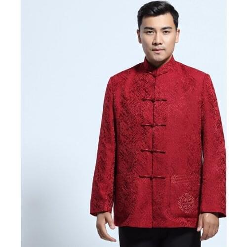 Shanghai Story Mens Clothing Chinese Vintage jacket National Trend Jacket Coat Outerwear Tang Suit