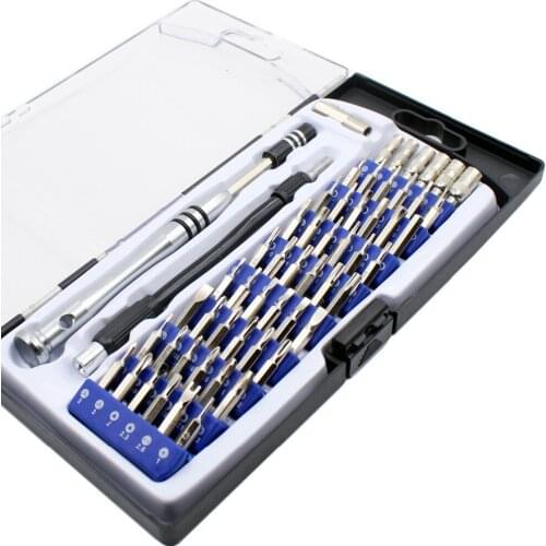 58 in 1 Precision Screwdriver Set Universal Disassemble Repair Tool Kit 54pcs Bit Driver for iPhone Mobile Phone Computer Electr