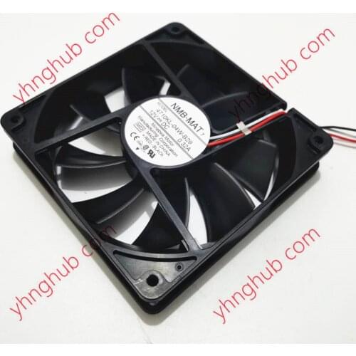 NMB-MAT 4710KL-04W-B29 M03 DC 12V 0.32A 120x120x25mm Server Cooling Fan