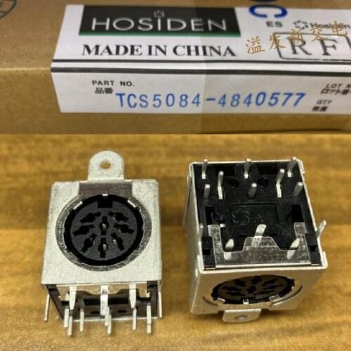 Original new 100% TCS5084 8P handheld microphone module 8-core female 8pin audio module connector