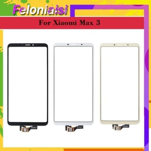 ORIGINAL For Xiaomi Mi Max 3 MiMax3 Max3 Touch Screen Digitizer Touch Panel Sensor Front Outer Glass MAX 3 Touchscreen
