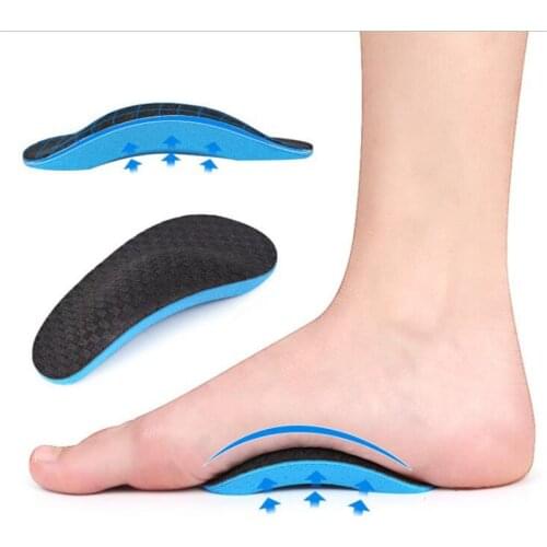 EVA Flat Feet Arch Support Orthopedic Insoles Pads For Shoes Men Women Foot Valgus Varus Sports Insoles Shoe Inserts Accessories