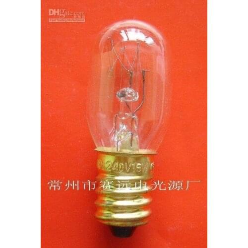 GREAT!miniature light lamp 240v 15w e14 t20x52 A289 sellwell lighting
