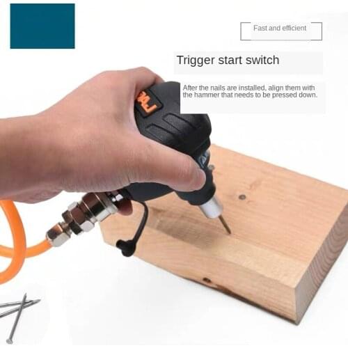 Ceiling Palm Hammer Air Nail Gun Woodworking Hammer Straight Gun Steel Nail Gun Shooting Nail Gun Percussion Decoration Tool