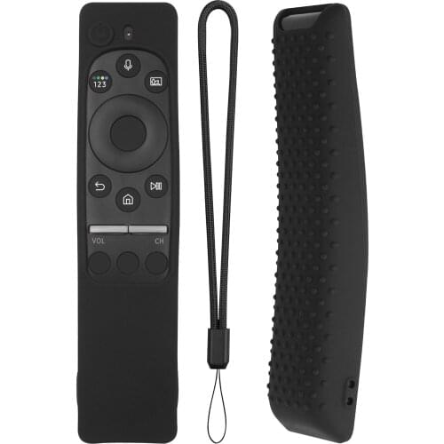 Silicone Case Smart TV Voice Version Remote Control For Samsungs BN59 Series Anti-Lost Shockproof Waterproof Protective Cover