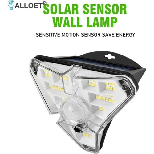 68LED Solar Wall Light Waterproof Motion Sensor Lamp Outdoor Home Garden Outdoor Hanging Solar Powered LED Light