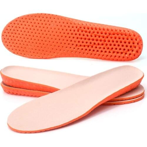 Increased insole-sports breathable shock absorption conversion shock absorption adjustable size stealth increase heel lift