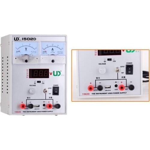 High Quality 15V 2A Adjustable Digital DC Power Supply 1502D for Mobile Phone Repair Power Test Regulated Power Supply