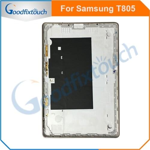 For Samsung Galaxy T800 T805 Back Battery Cover Rear Door Housing Case Replacement Parts White Gold