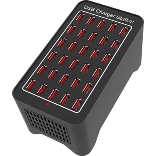 15 /20 /25 /30 Ports Fast Charging Phone Tablet Computer USB Charger Station Adapter for Mobile Phone Tablet Charging Station