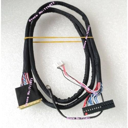 100cm 0.5 Pitch 40Pin I-PEX 20453-040T LVDS 1ch 8bit Lcd screen cable Line 1ch 8bit IPEX i-Pex 40P 40 Pin Lcd screen Line cable