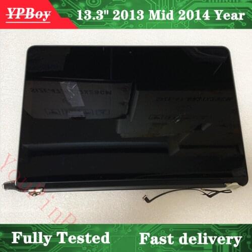 13.3" New For Macbook Pro Retina A1502 LCD Assembly LED Full Display Screen Assembly Late 2013 Mid 2014 ME864/866 MGX72/92