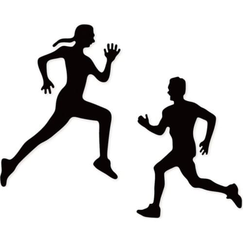 2020 Craft dies Running Man Girl Metal Cutting Dies for Diy Scrapbooking dies Embossing Die Cuts Paper Cards Album Stencils dies