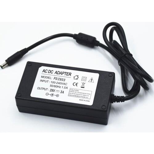 28V 3A Power supply Adapter AC DC transform power adaptor for LED/ digital products