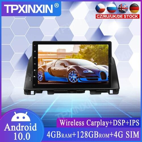 4+128GB Android 10.0 DSP For KIA K5 2015-2018 GPS Navigation Multimedia Radio Tape Recorder Auto Stereo Head Unit Tape Recorder