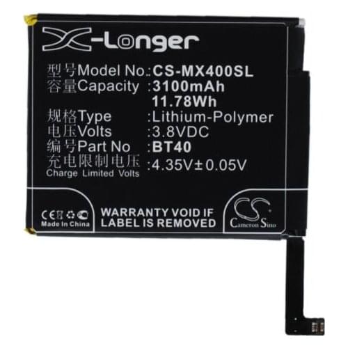 Cameron Sino Meizu MX4 Phone Batteries