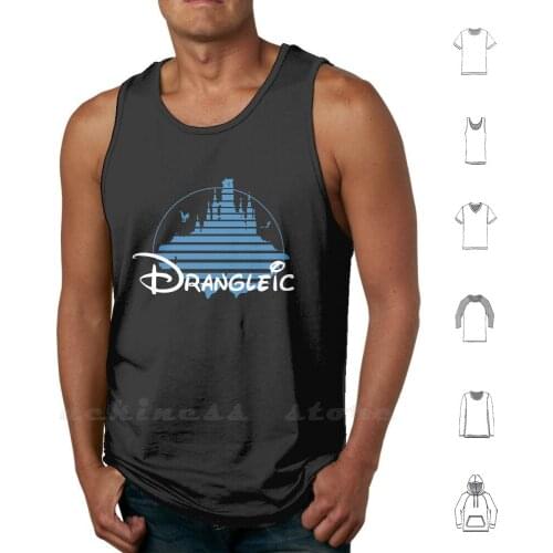 Welcome To Drangleic Tank Tops Vest Sleeveless Hell Cool Gamer Nerd Funny Videogames Parody Drangleic Souls Dark Souls 2