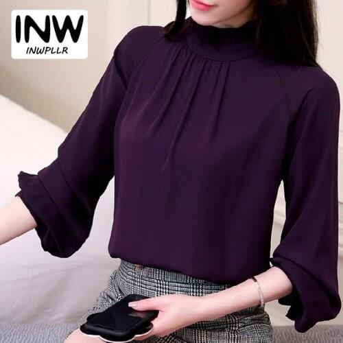 Розовые блузки INWPLLR China At AliExpress
