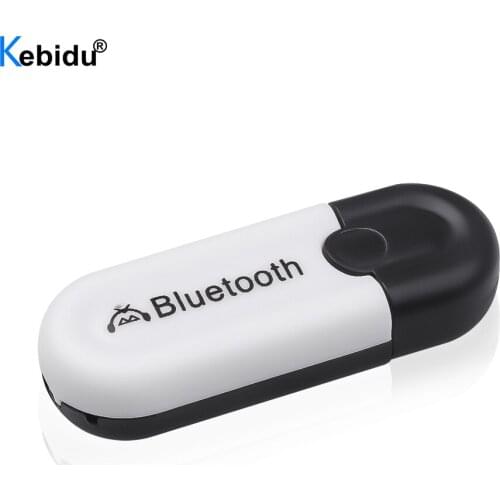 Kebidu wireless Bluetooth 5.0 Receiver Adapter Car AUX Audio USB Dongle Adapter 3.5mm Jack For Headphone Car Speaker Kit