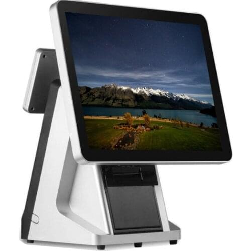 Commercial desktop pos terminal 15"touch screen Pos System pos all in one for lottery
