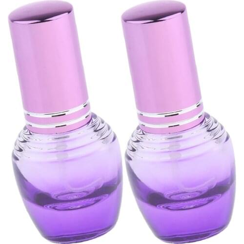 2Pcs 6ml Travel Portable Mini Perfume Atomizer, Travel Perfume Bottle, Refillable Scent Spray Case Sample Vials, Leakproof