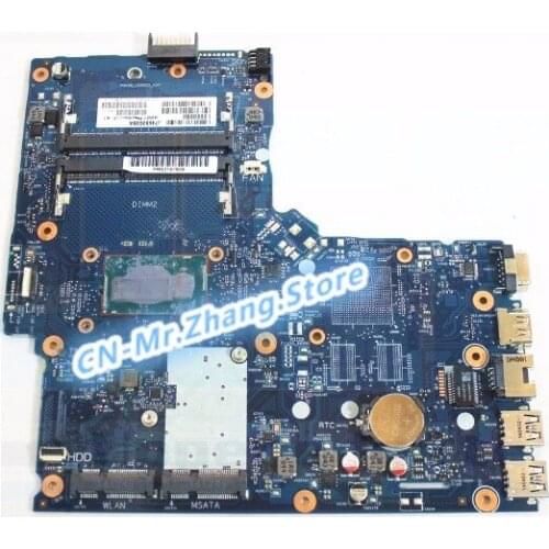 SHELI FOR HP 250 G1 Laptop Motherboard 758029-001 W/i5-4200U CPU 6050A2608301 DDR3L