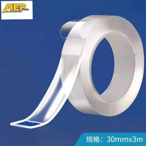 2mm Thickness Nano Tape Waterproof Double Sided Tape Magic Reusable Adhesive Magic Tapes Gadget Kitchen Wall Stickers 1M/2M/3M