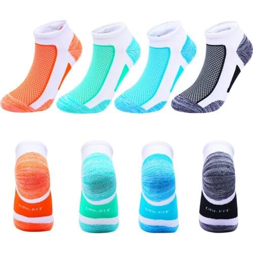 New Mens Socks Sports Running Thickened Bottom Protection Multi-color Breathable Comfortable Cotton Mens Socks