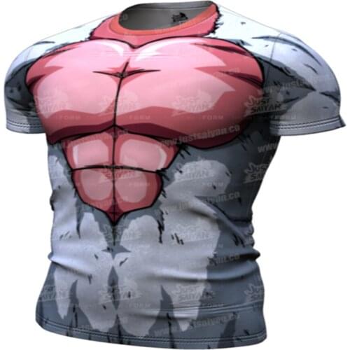 2020 Summer New Running Fitness Top Mens Compression printing Shirts Anime Short Sleeve T-shirt Cool Funny Fitness Jerseys
