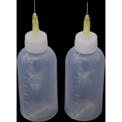 New Plastic Pottery Tools Transparent Squeezing Mud Bottle Point Line Decorative DIY Ceramic Tools