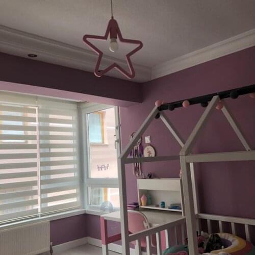 Childrens Room Lighting Wood Star Chandelier Kids Room Lighting Wooden Star Chandelier